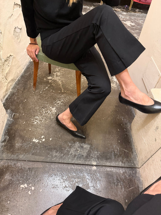 Pantalone trombetta punto Roma 1978