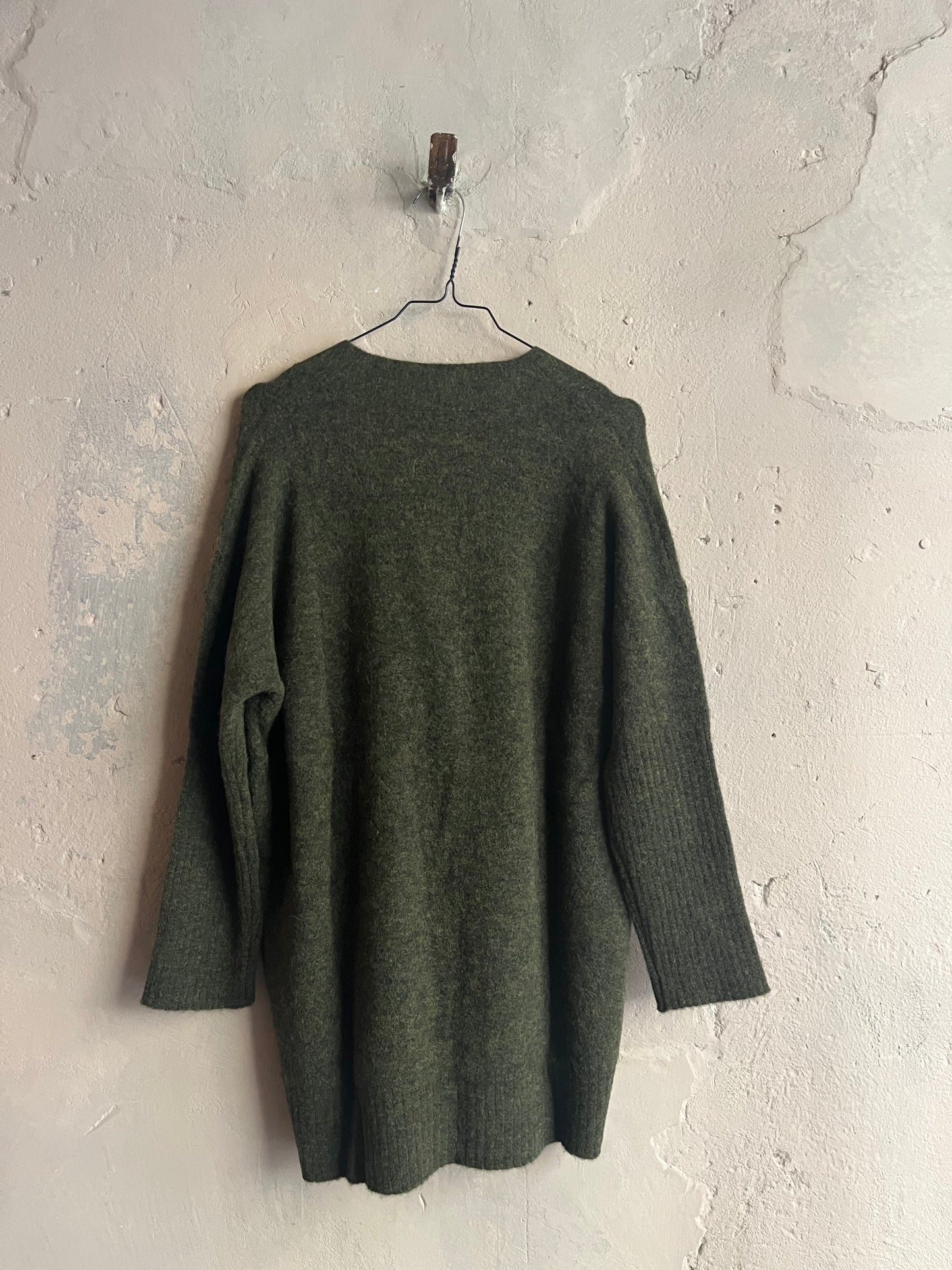 Cardigan verde bosco Quilisia