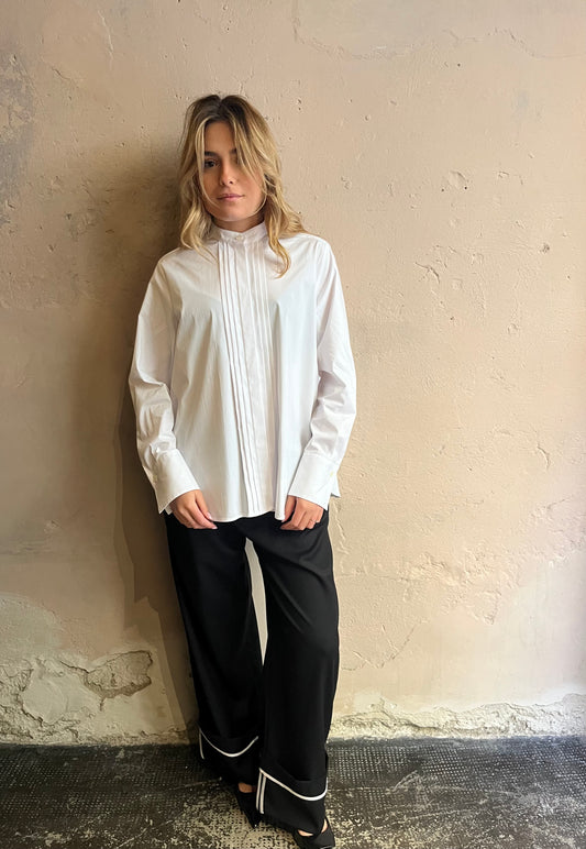 Camicia bianca coreana