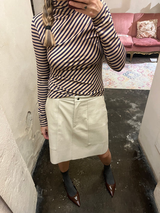 Gonna ecopelle Floor