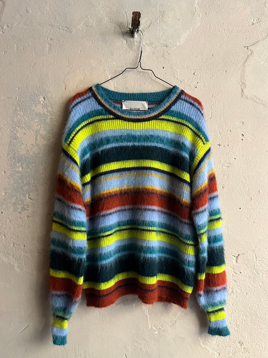 Maglia alpaca/mohair multicolor Floor