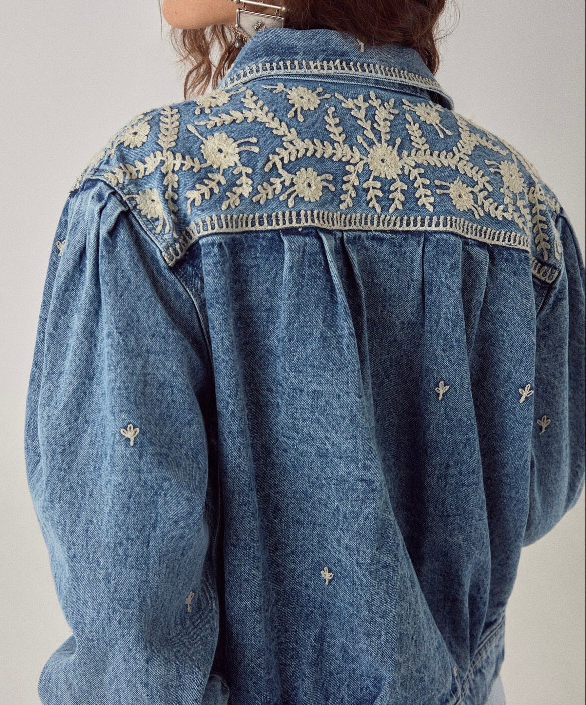 Giacca denim Maison Hotel