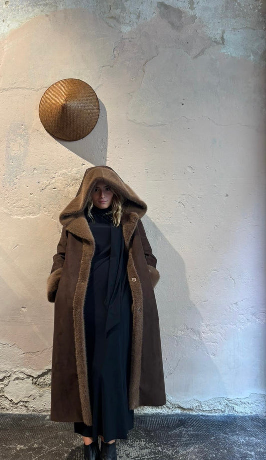Cappotto cappuccio