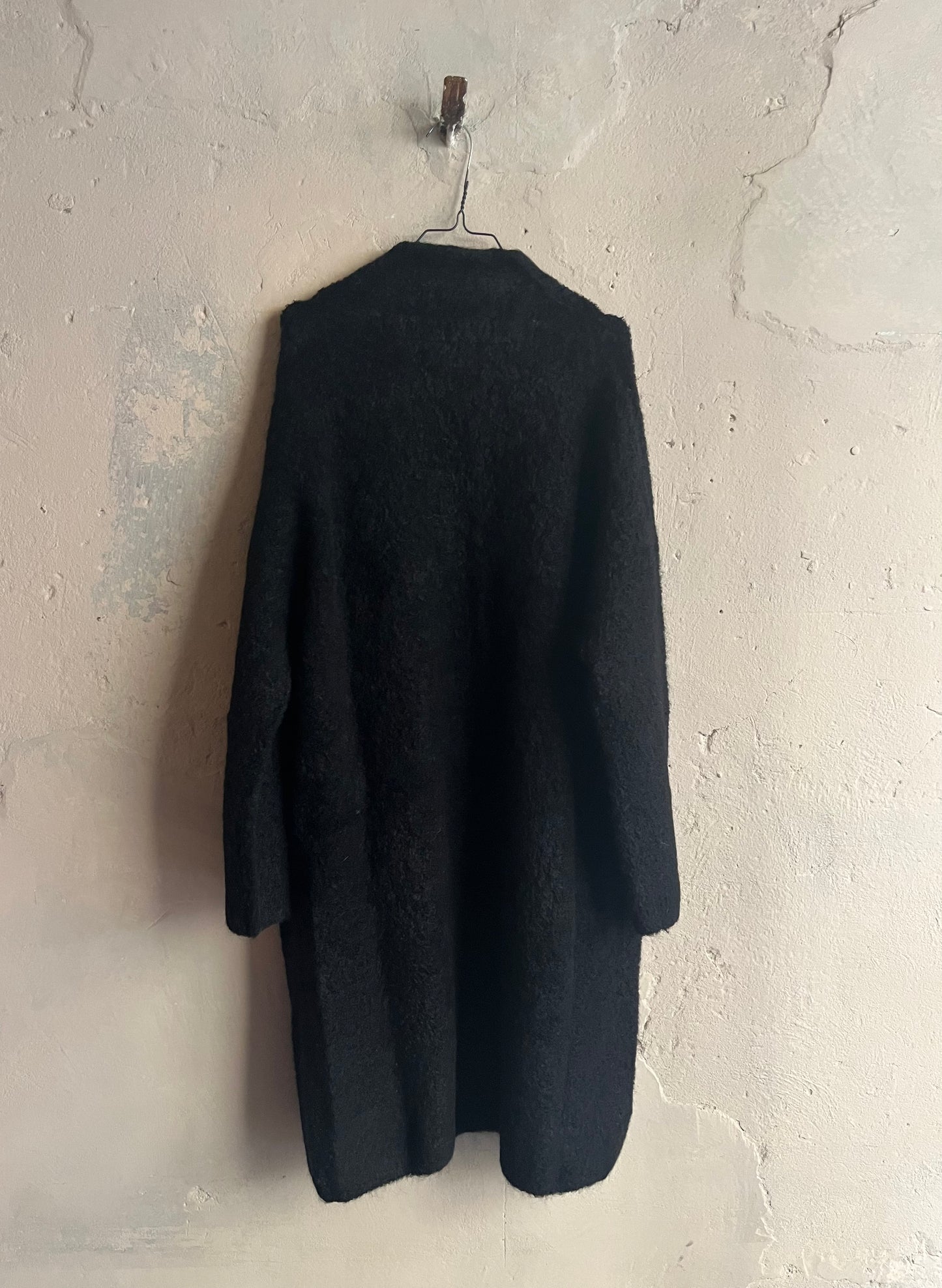 Cardigan/cappotto nero Quilisia