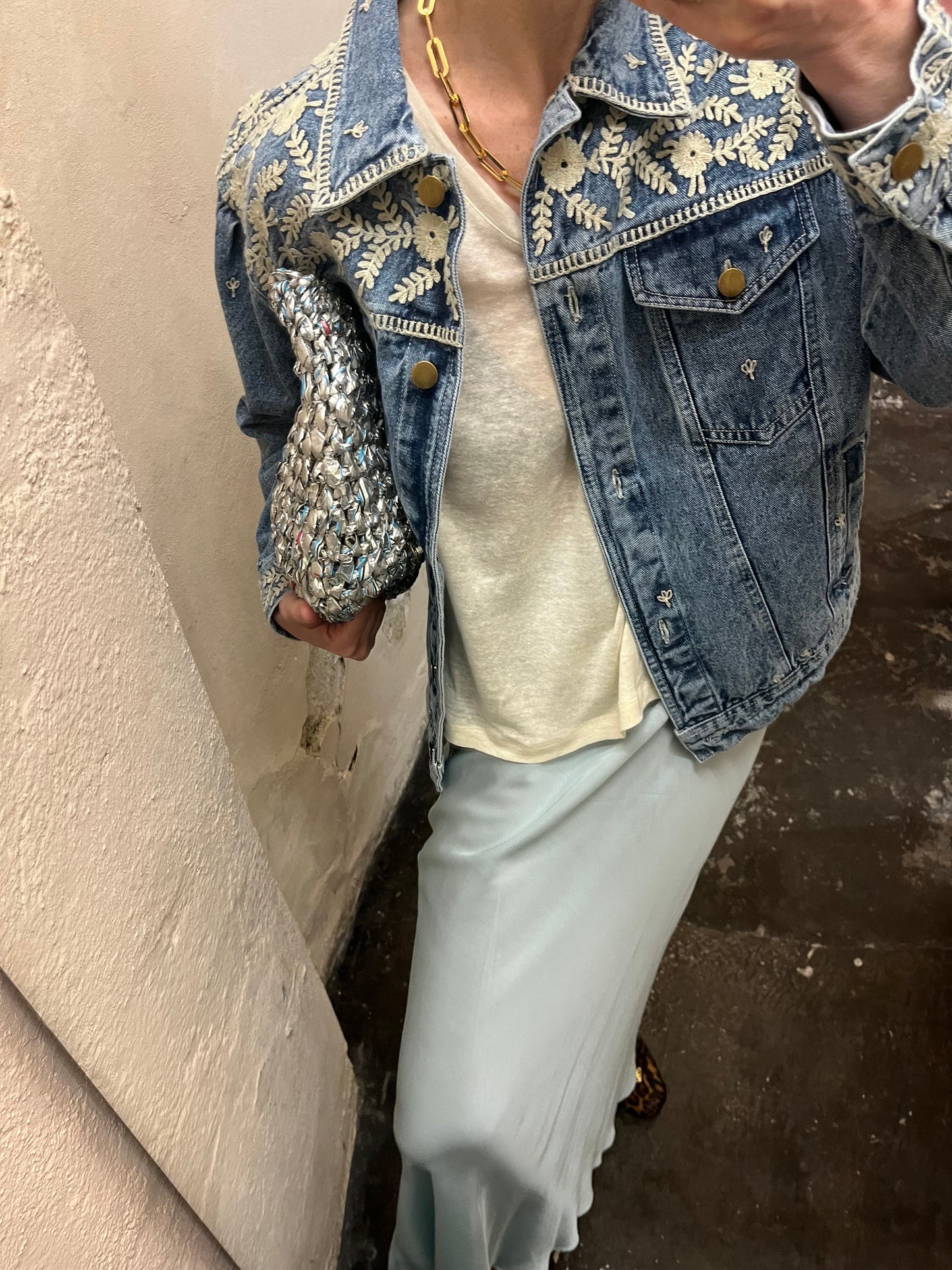 Giacca denim Maison Hotel