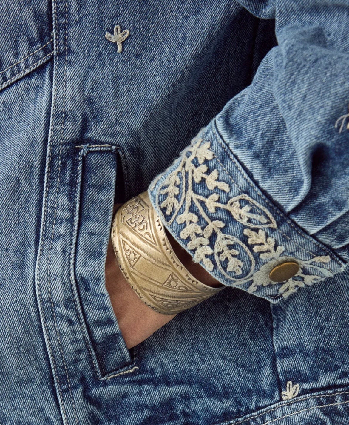 Giacca denim Maison Hotel
